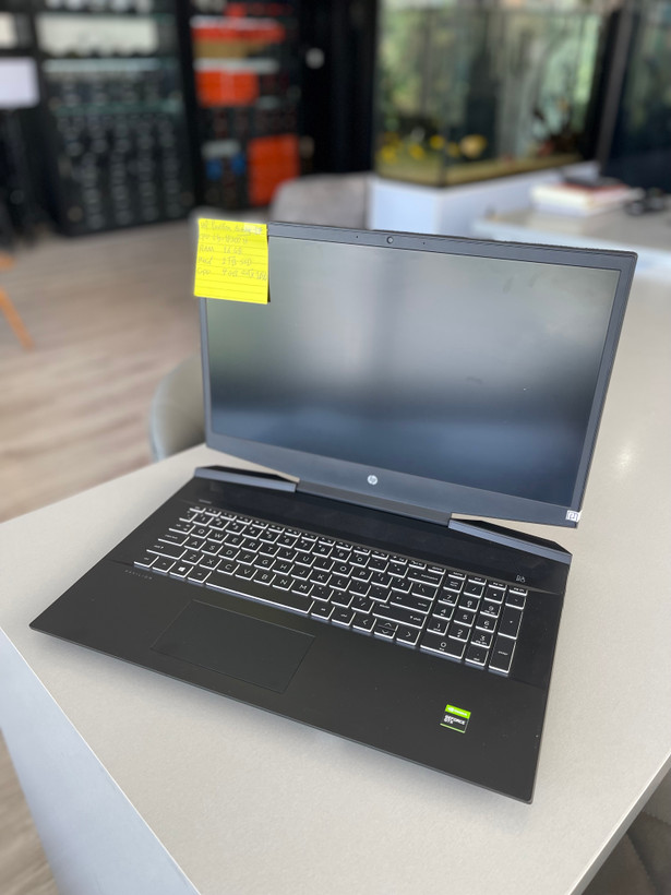 لپتاپ اچ پی گیمینگ۱۷/i5-10300H/16GB/1TB SSD/17"/4 GB GTX 1650