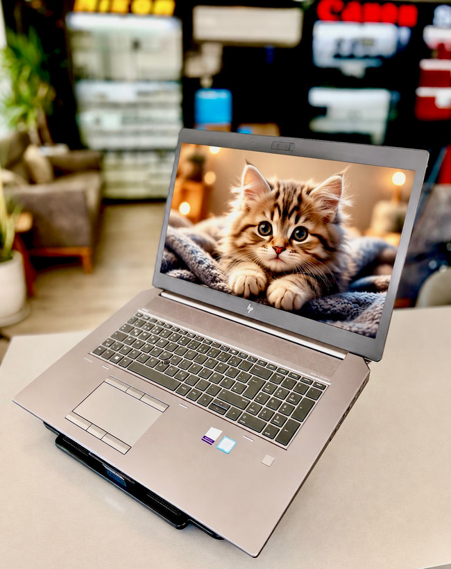 لپتاپ اچ پب زدبوک ج۵ i7-8/32 GB/512 SSD/16 GB Nvidia/17" ips