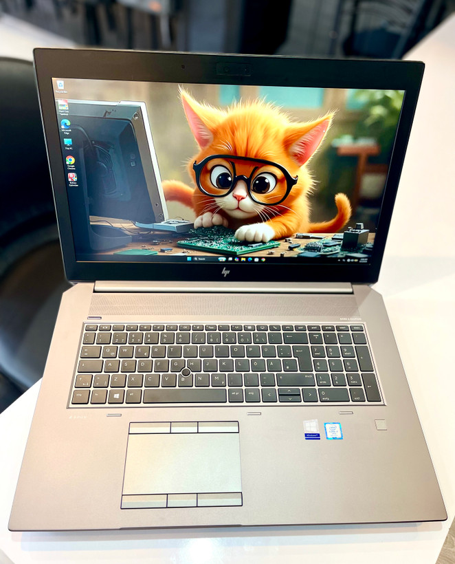 لپتاپ اچ پب زدبوک ج۵ i7-8/32 GB/512 SSD/16 GB Nvidia/17" ips
