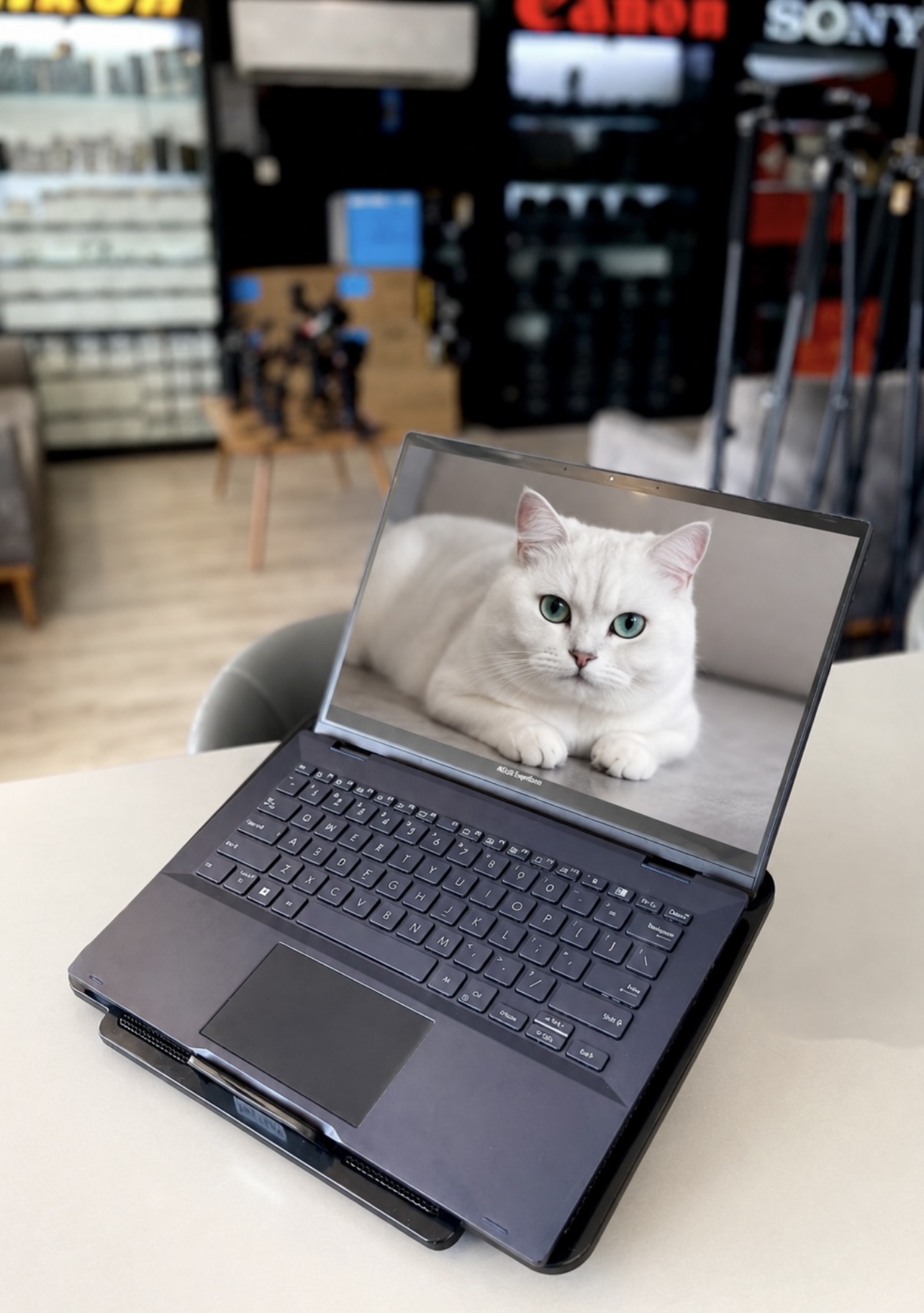 لپتاپ ایسوس ایکسپرت بوک i5-11/16 GB/256 SSD/intel iris xe/14" لمسی