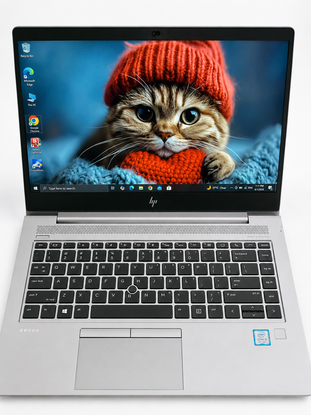 لپتاپ اچ پی زدبوک i5-8/16GB/512 SSD/4 GB Wx3200/14" ips