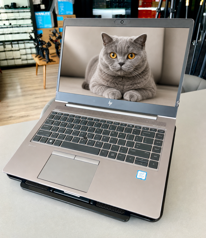 لپتاپ اچ پی زدبوک i5-8/16GB/512 SSD/4 GB Wx3200/14" ips