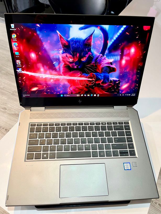 لپتاپ اچ پی زدبوک جی۶ i7-8/16 GB/512 SSD/4 GB T1200/16" 4k لمسی