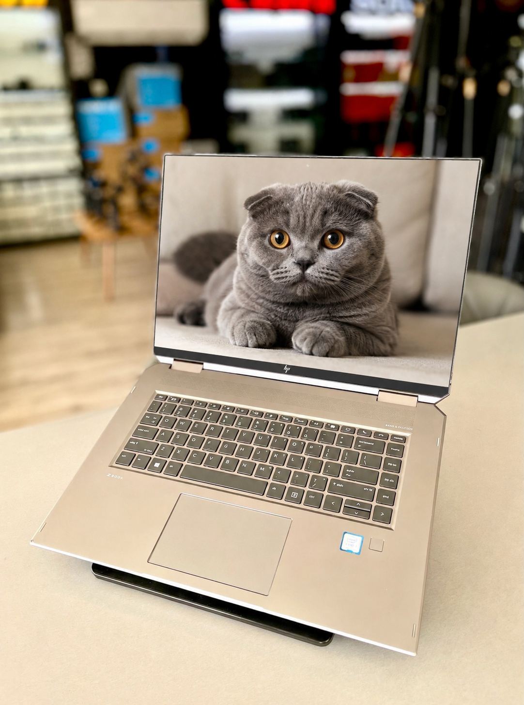 لپتاپ اچ پی زدبوک جی۶ i7-8/16 GB/512 SSD/4 GB T1200/16" 4k لمسی